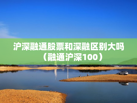 沪深融通股票和深融区别大吗（融通沪深100）