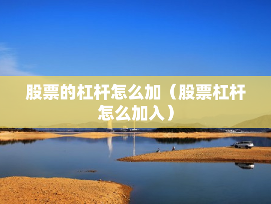 股票的杠杆怎么加（股票杠杆怎么加入）