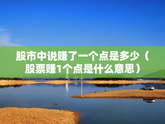 股市中说赚了一个点是多少（股票赚1个点是什么意思）