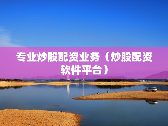 专业炒股配资业务（炒股配资软件平台）