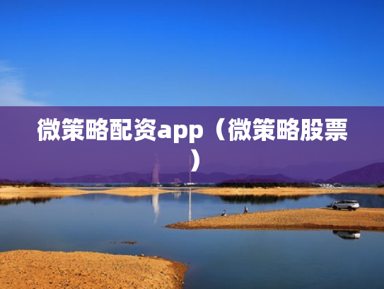 微策略配资app（微策略股票）