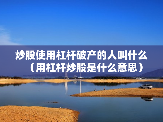 炒股使用杠杆破产的人叫什么（用杠杆炒股是什么意思）