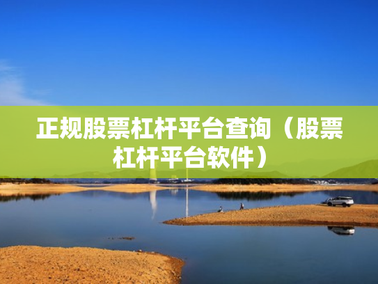 正规股票杠杆平台查询（股票杠杆平台软件）