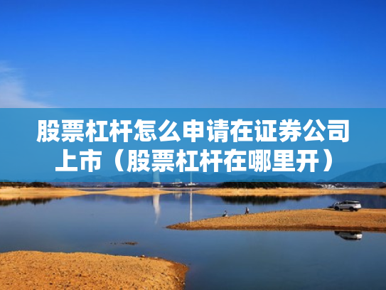 股票杠杆怎么申请在证券公司上市（股票杠杆在哪里开）