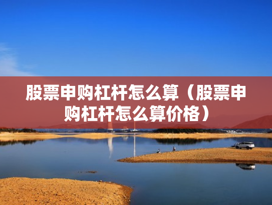股票申购杠杆怎么算（股票申购杠杆怎么算价格）