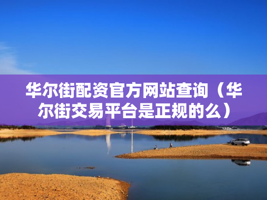 华尔街配资官方网站查询（华尔街交易平台是正规的么）
