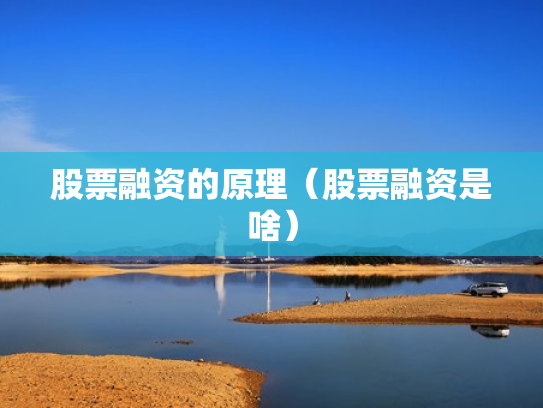 股票融资的原理（股票融资是啥）