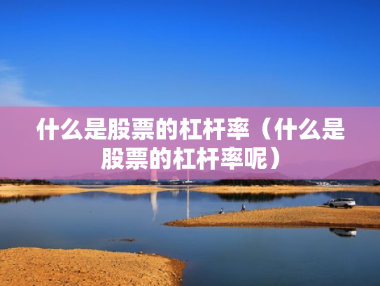 什么是股票的杠杆率（什么是股票的杠杆率呢）